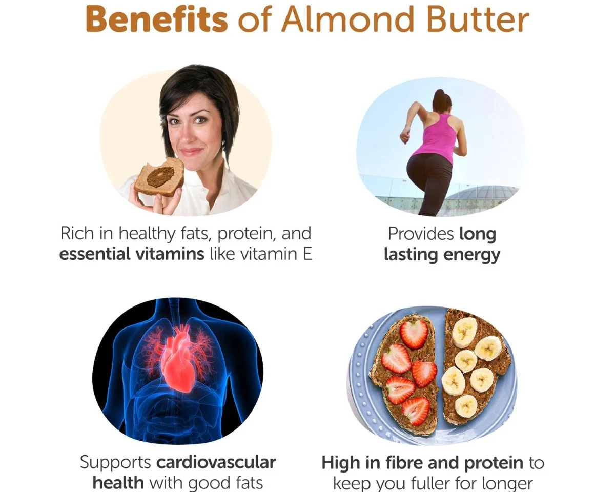 Sweetened Almond Butter 200g - Organic & Crunchy - Image 4