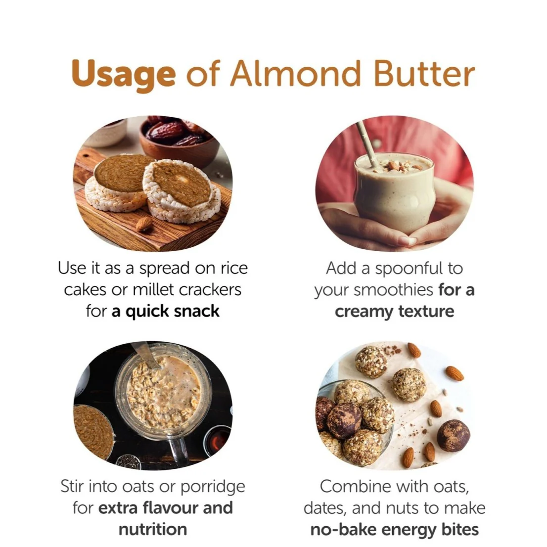 Sweetened Almond Butter 200g - Organic & Crunchy - Image 5