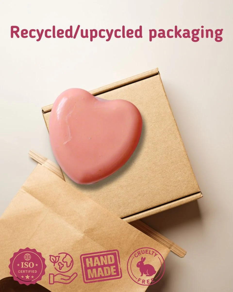 Sweetheart Pink Shea & Goat Milk Soap 150 g - Image 3