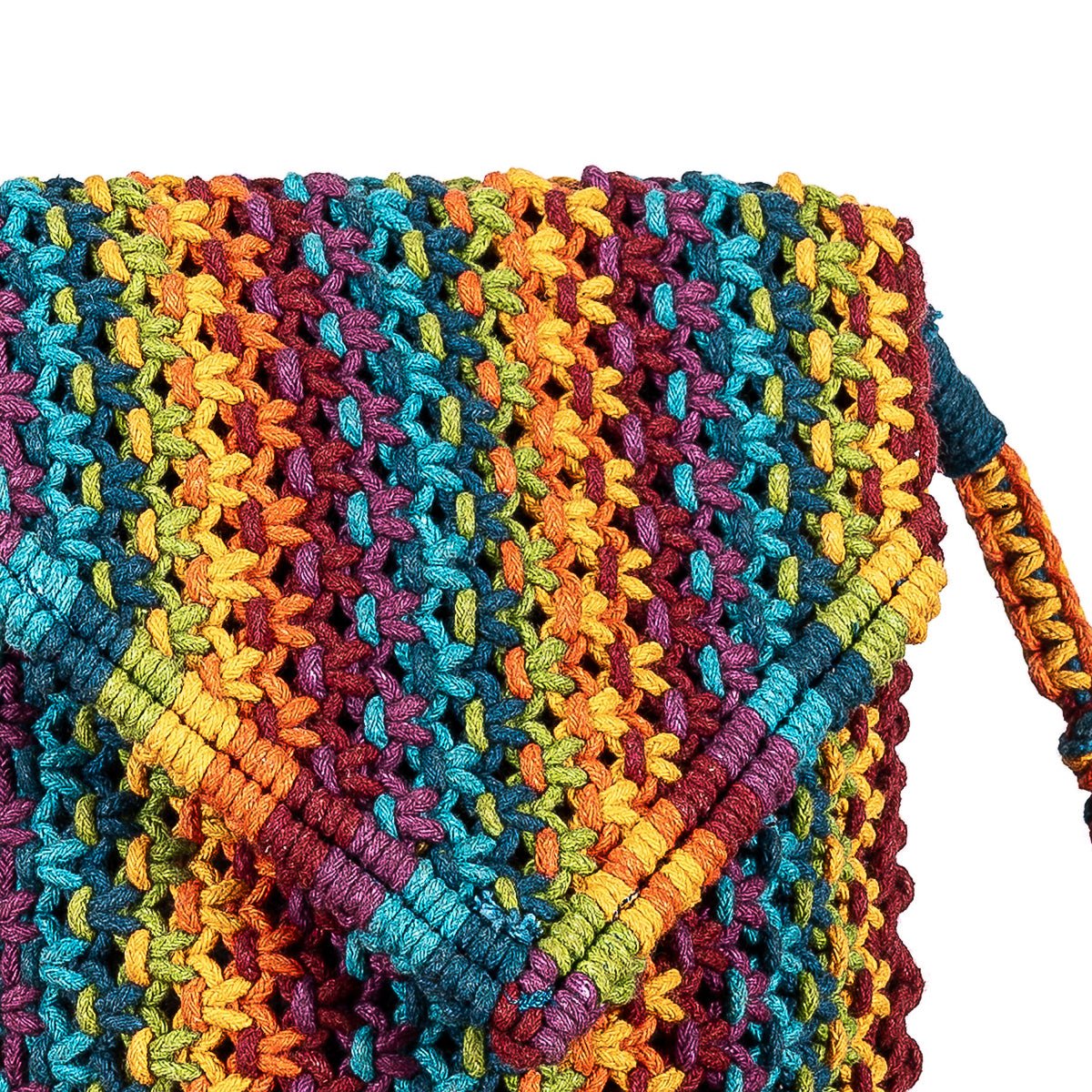 Sweven Blended Hand-Knotted Mobile Pouch – Stylish Phone Carry Case - Image 3