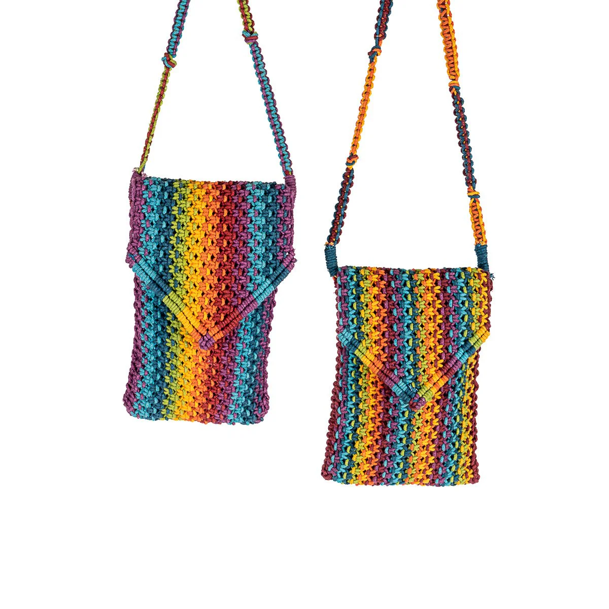 Sweven Blended Hand-Knotted Mobile Pouch – Stylish Phone Carry Case - Image 5