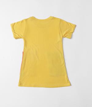 T Dress for Kids | Herbal Dyed Cotton Tee Shirt Dress - Image 5