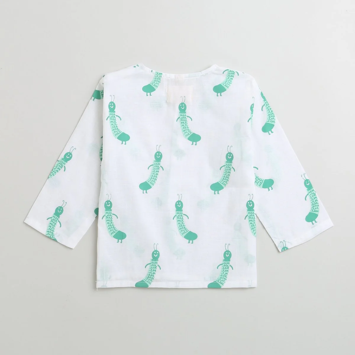 Taily Caterpillar- Unisex Infant Cotton Nightwear - Image 11