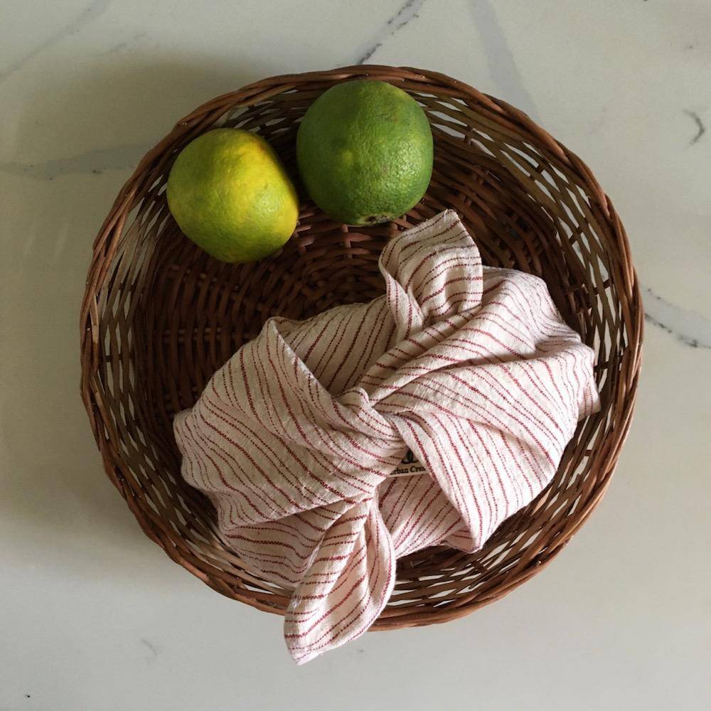 Bento Bag -Japanese Knot Bags in Organic Kala Cotton - Set of 2 - Image 2