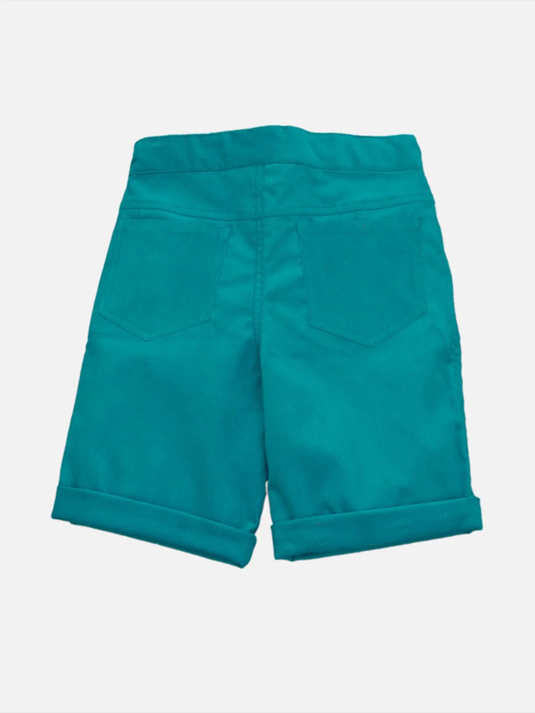 Boys Teal Shorts Regular Fit – Comfortable Casual Summer Wear - Image 2