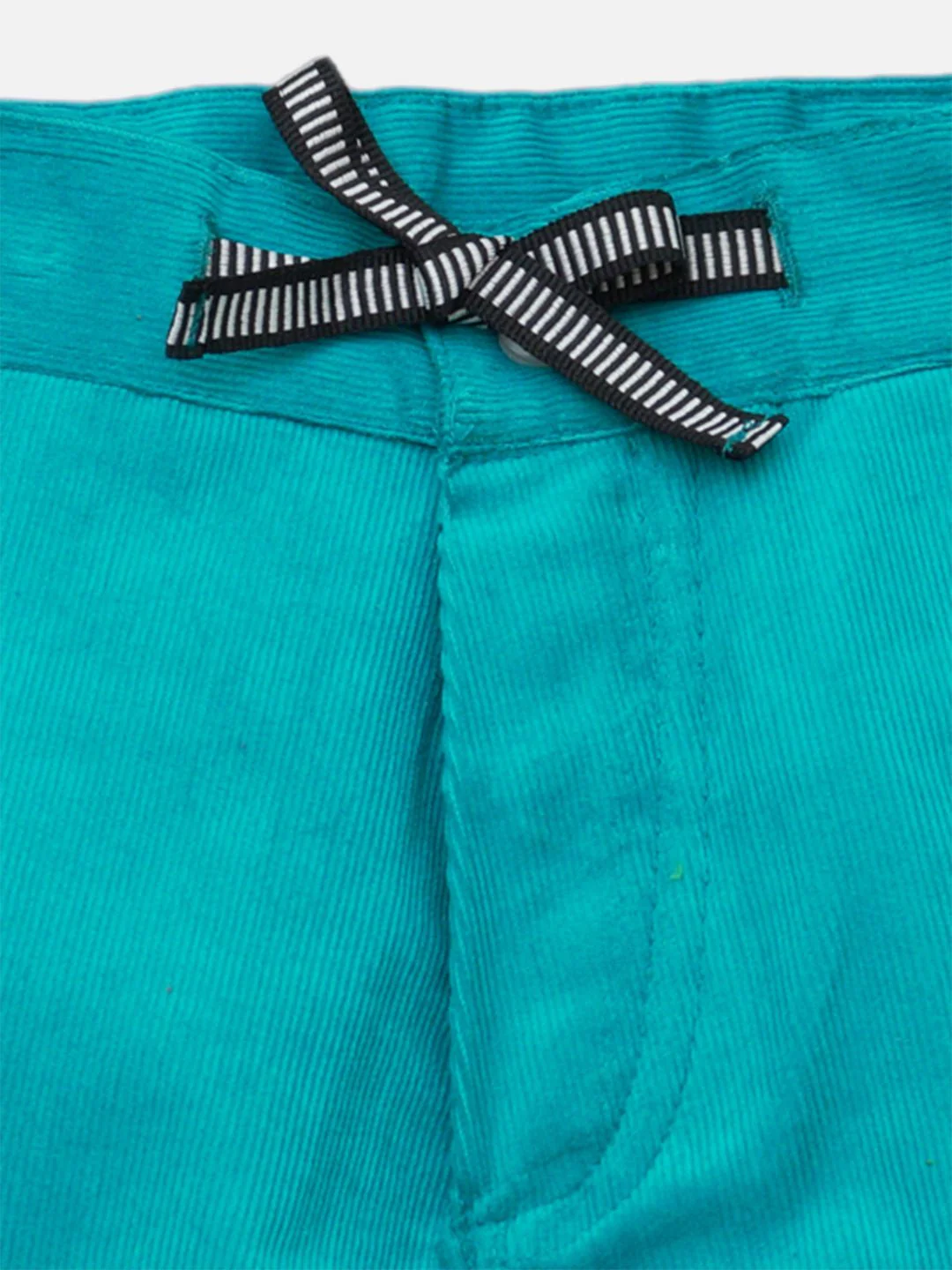 Boys Teal Shorts Regular Fit – Comfortable Casual Summer Wear - Image 3