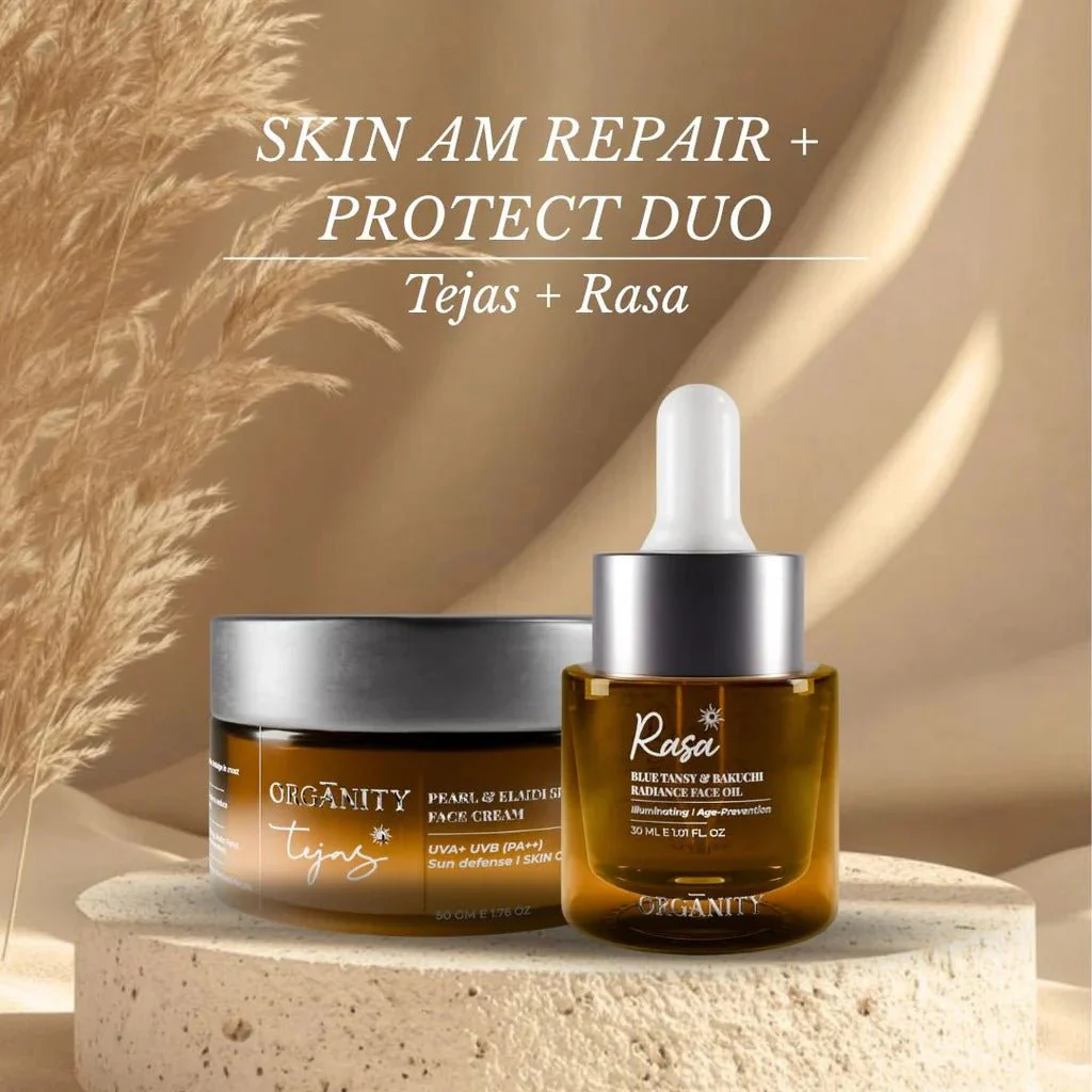 Tejas Face cream & Rasa face Oil – Get Glowing, Protected Skin - Image 3