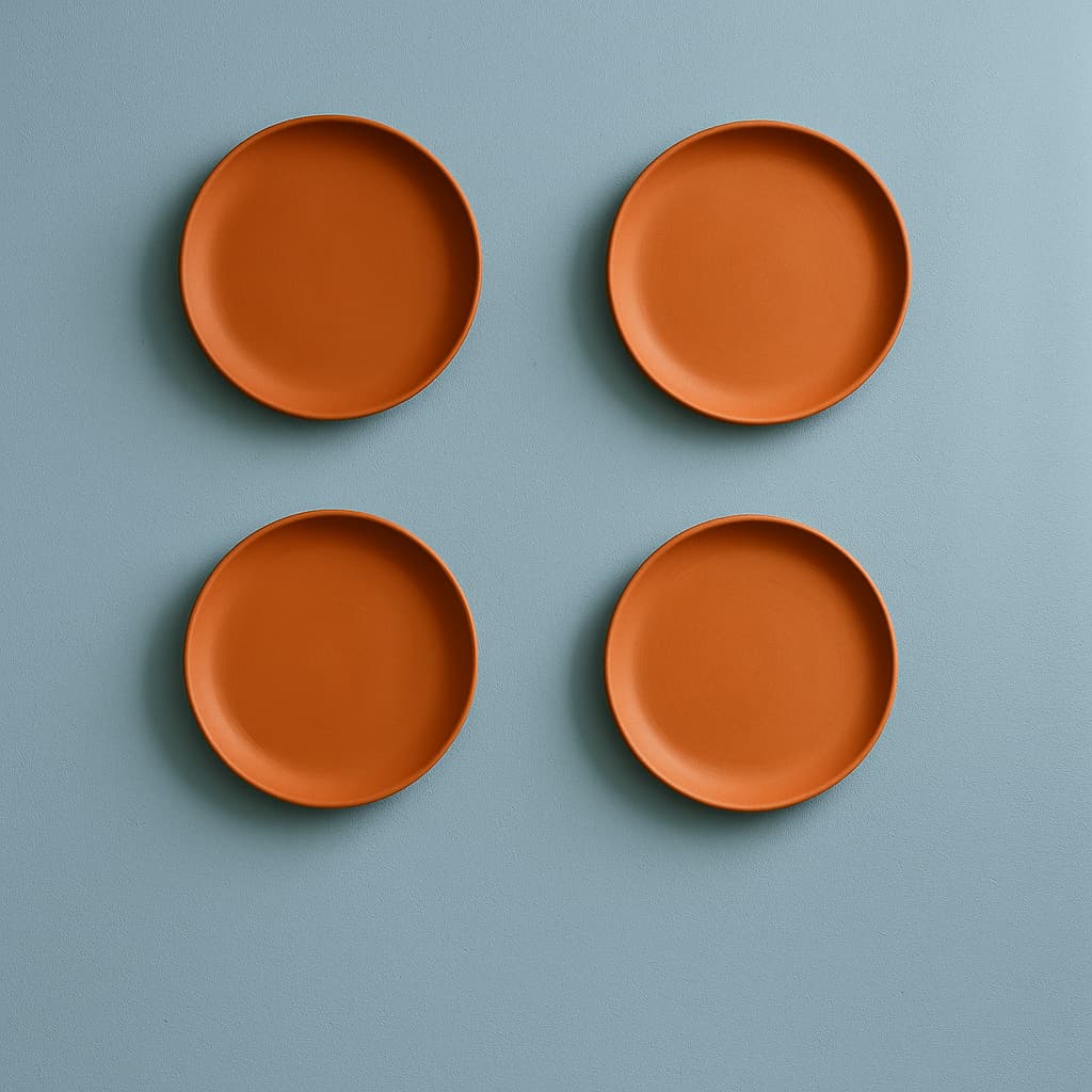 Terracotta 11-Inch Wall Plate | Handcrafted Decorative Plate - Image 18