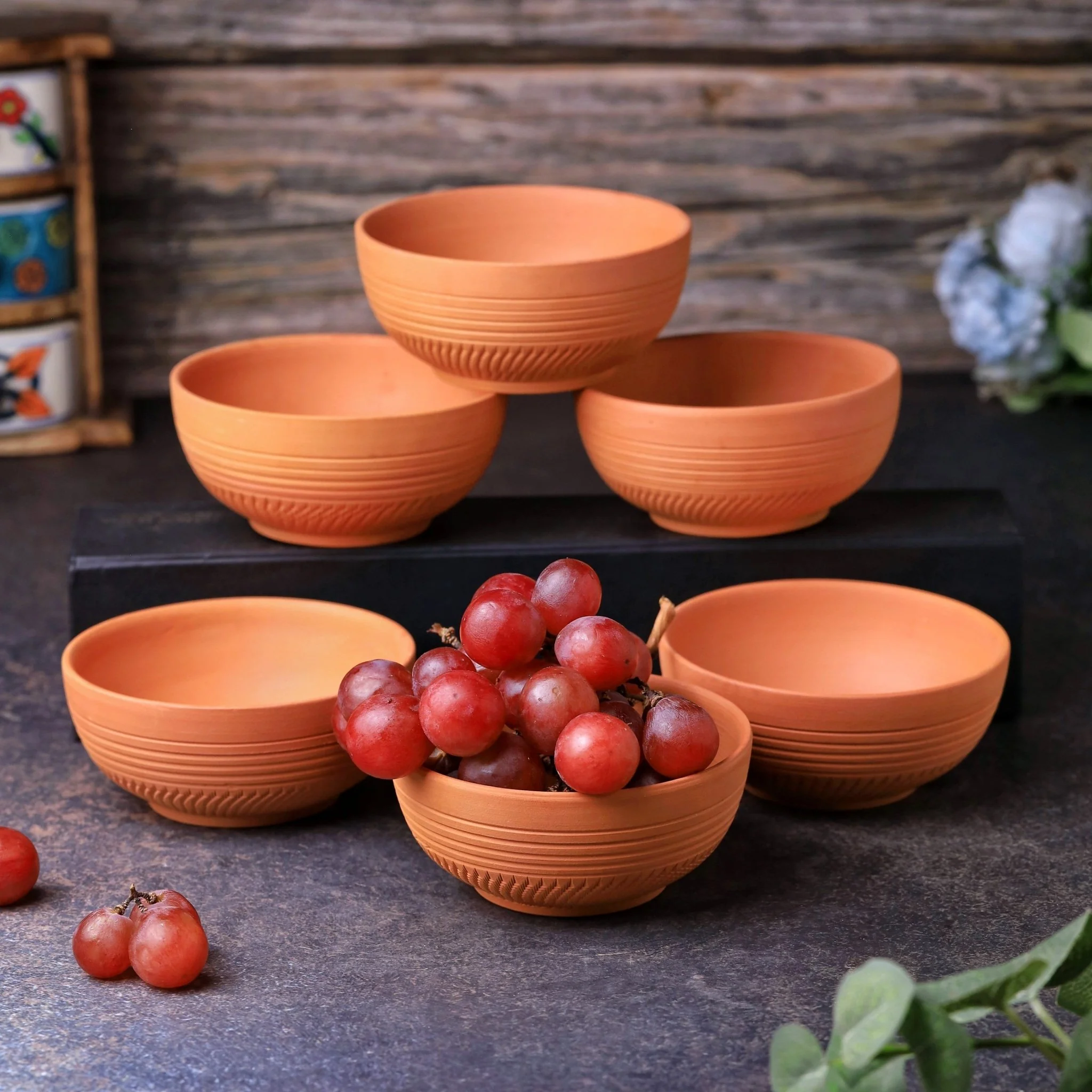Terracotta Dry Fruits Special Bowl | Handcrafted Clay Bowl - Image 11