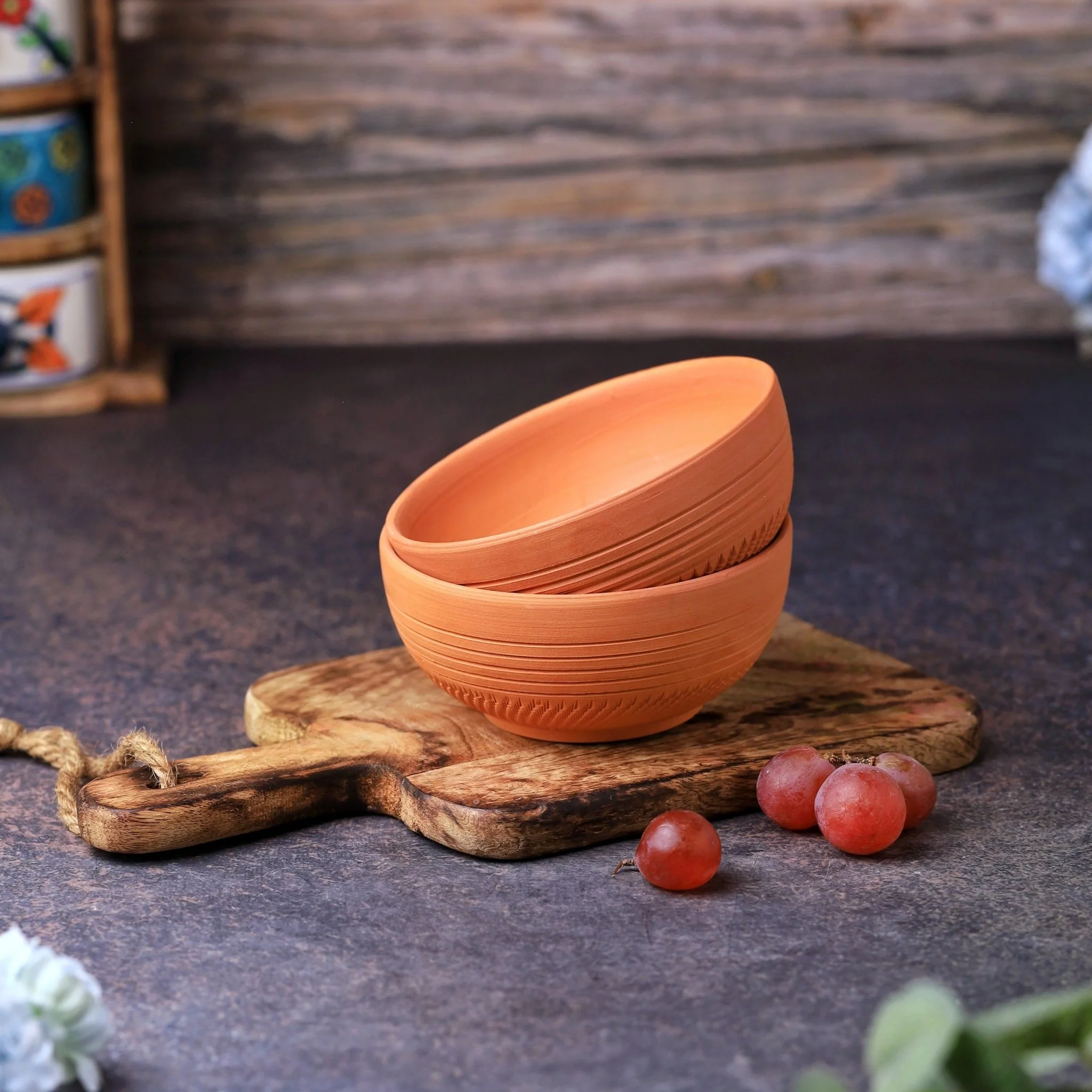 Terracotta Dry Fruits Special Bowl | Handcrafted Clay Bowl - Image 3