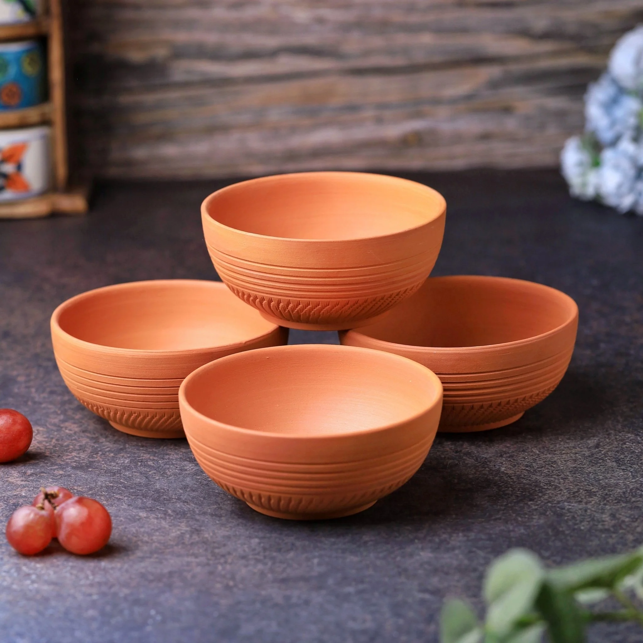 Terracotta Dry Fruits Special Bowl | Handcrafted Clay Bowl - Image 4