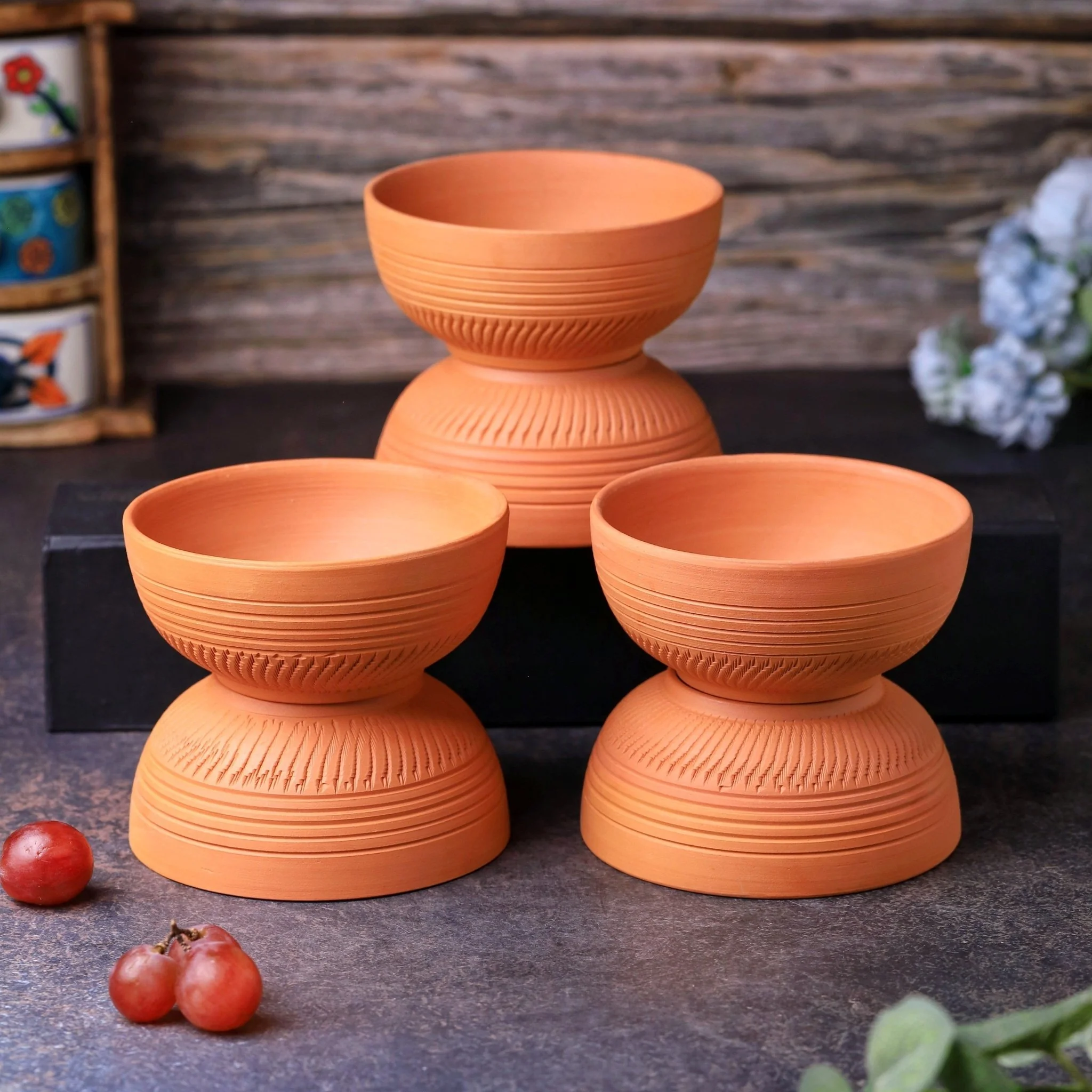 Terracotta Dry Fruits Special Bowl | Handcrafted Clay Bowl - Image 8