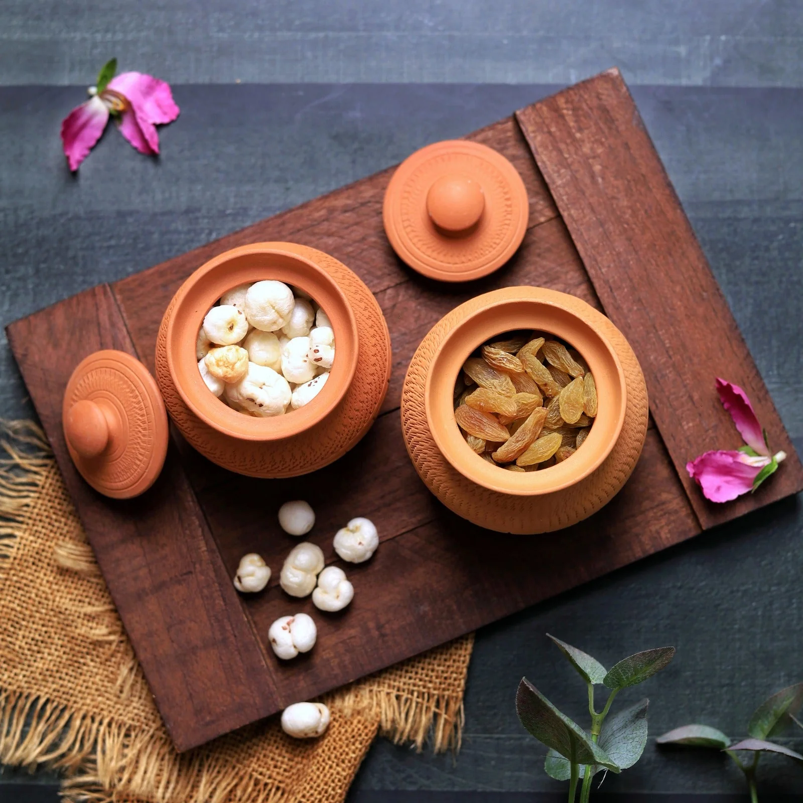 Terracotta Maharaja Sugar Pot | Handcrafted Clay Jar - Image 12