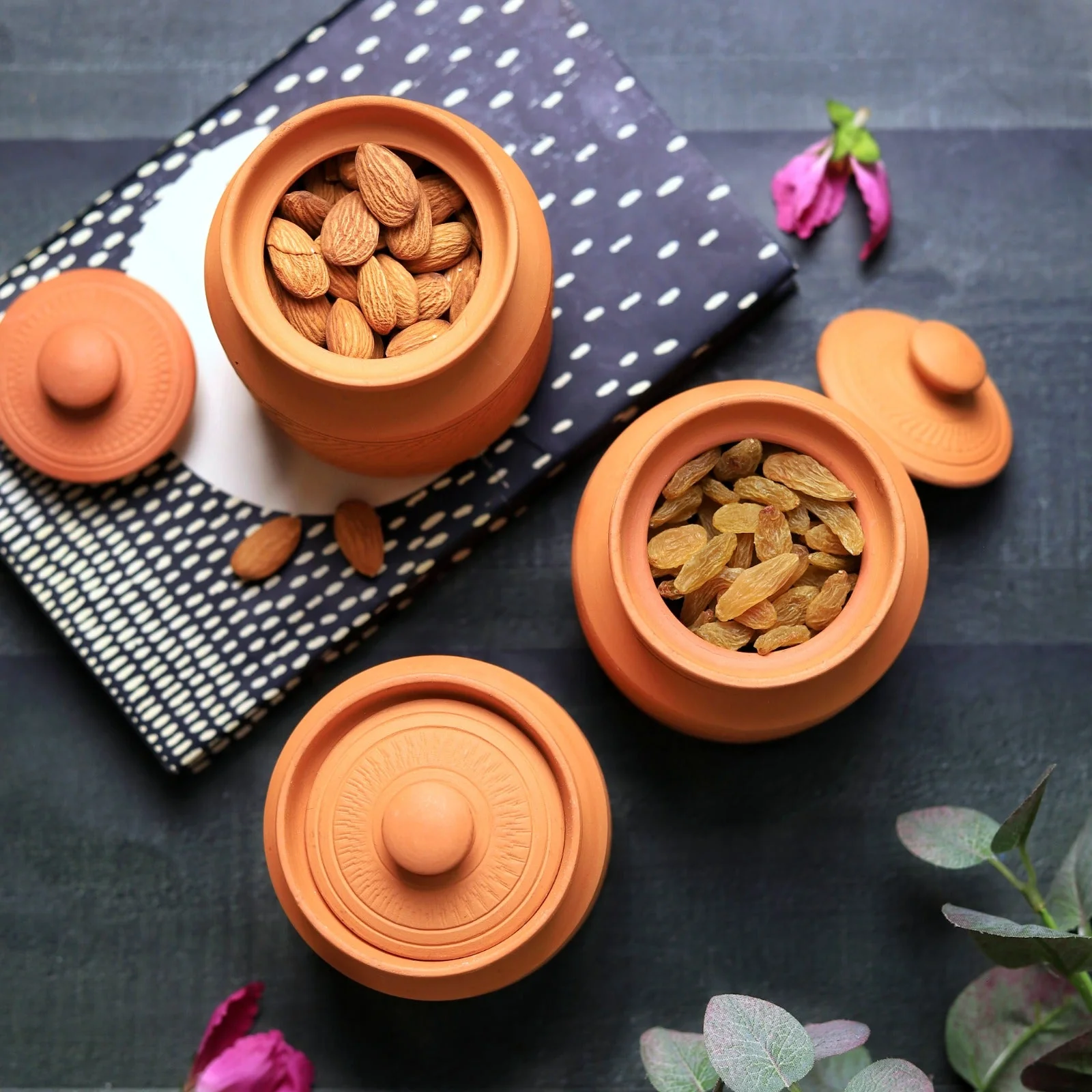 Terracotta Maharaja Sugar Pot | Handcrafted Clay Jar - Image 20