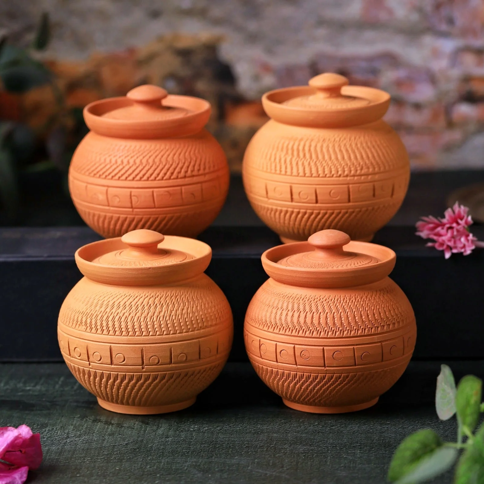 Terracotta Maharaja Sugar Pot | Handcrafted Clay Jar - Image 7