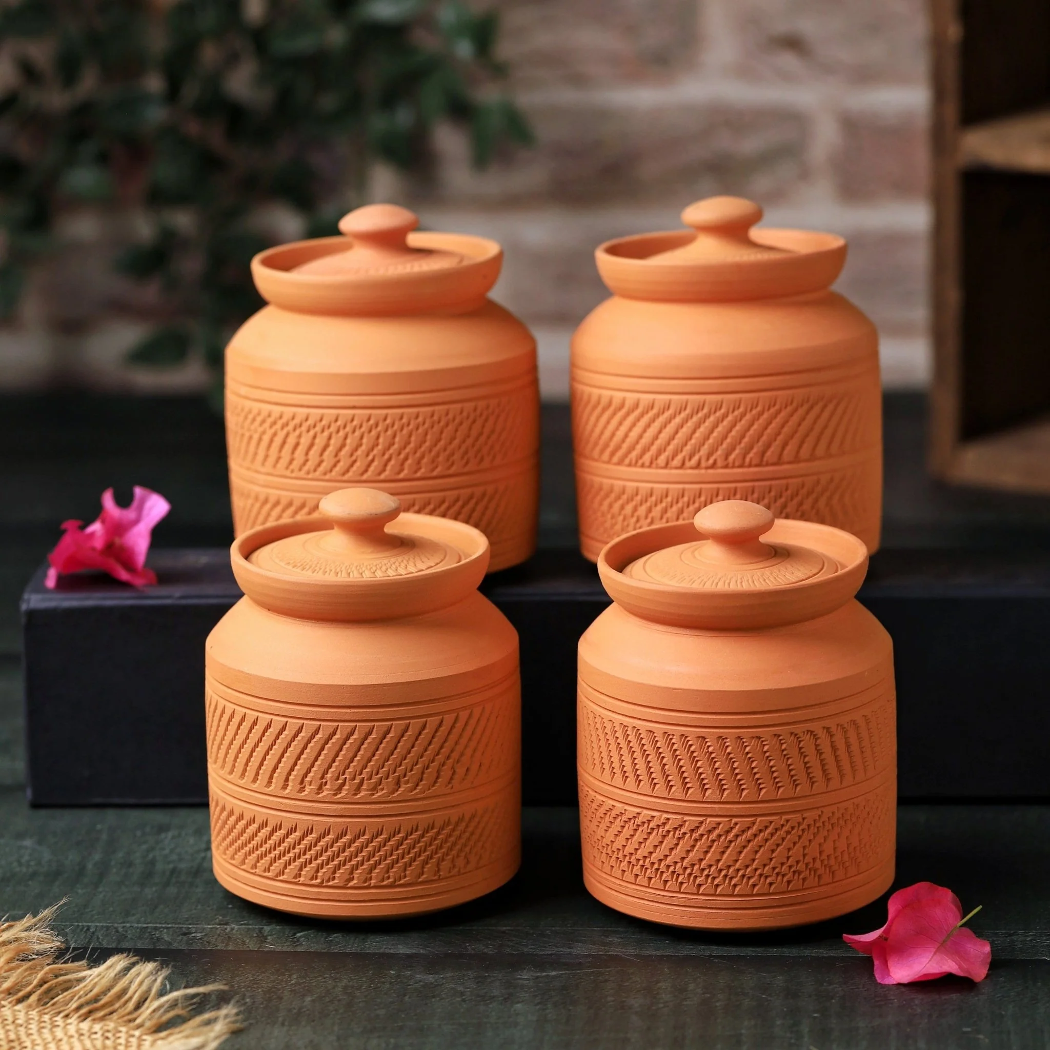 Terracotta Nawabi Pot | Handcrafted Clay Multipurpose Jar