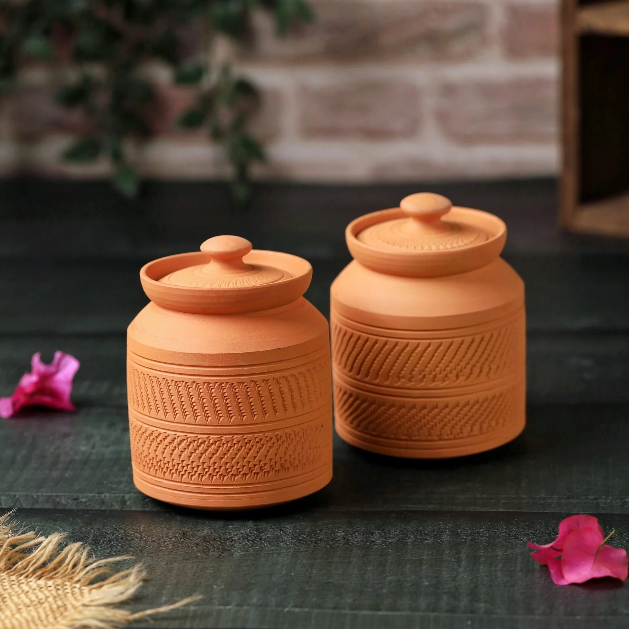 Terracotta Nawabi Pot | Handcrafted Clay Multipurpose Jar - Image 10