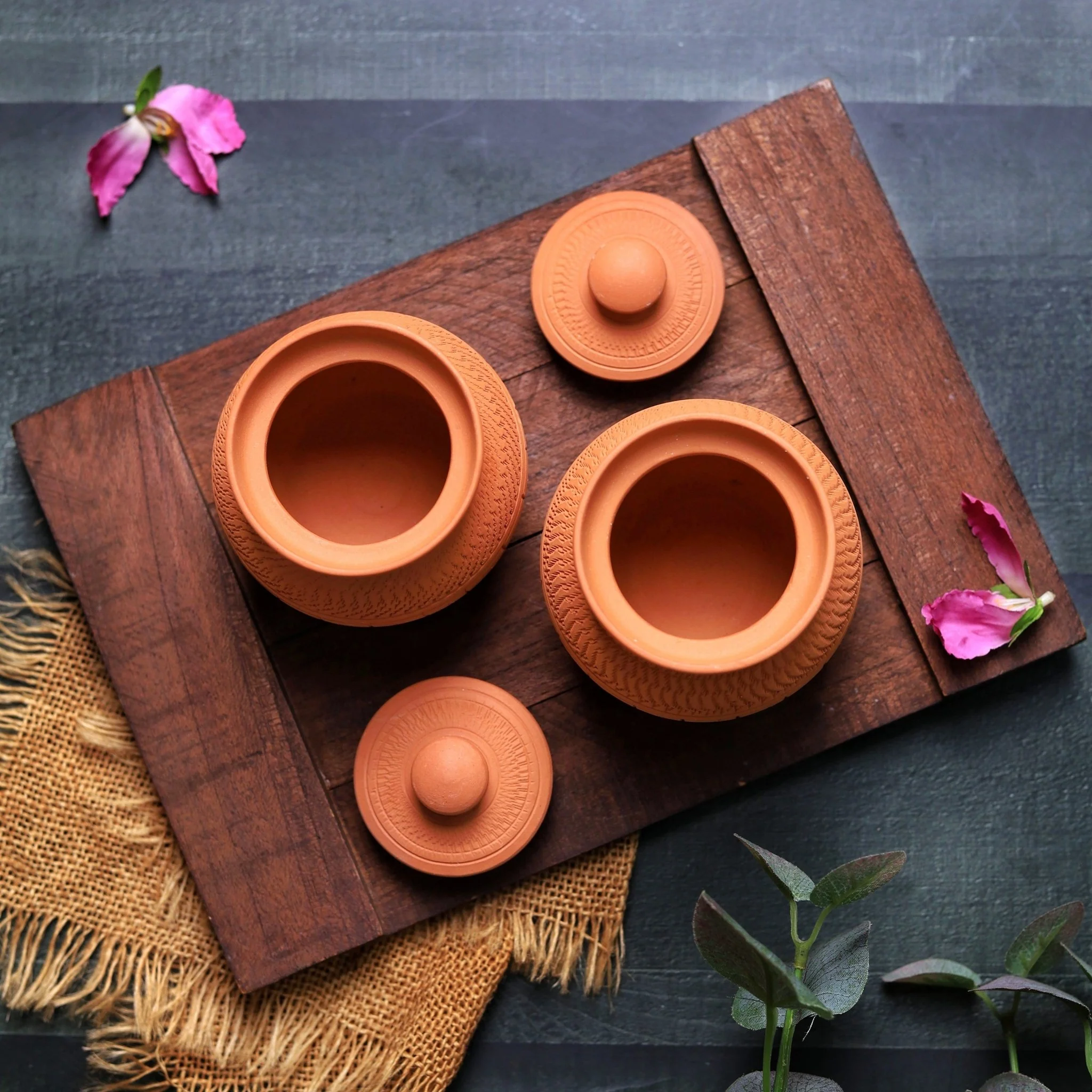 Terracotta Nawabi Pot | Handcrafted Clay Multipurpose Jar - Image 16
