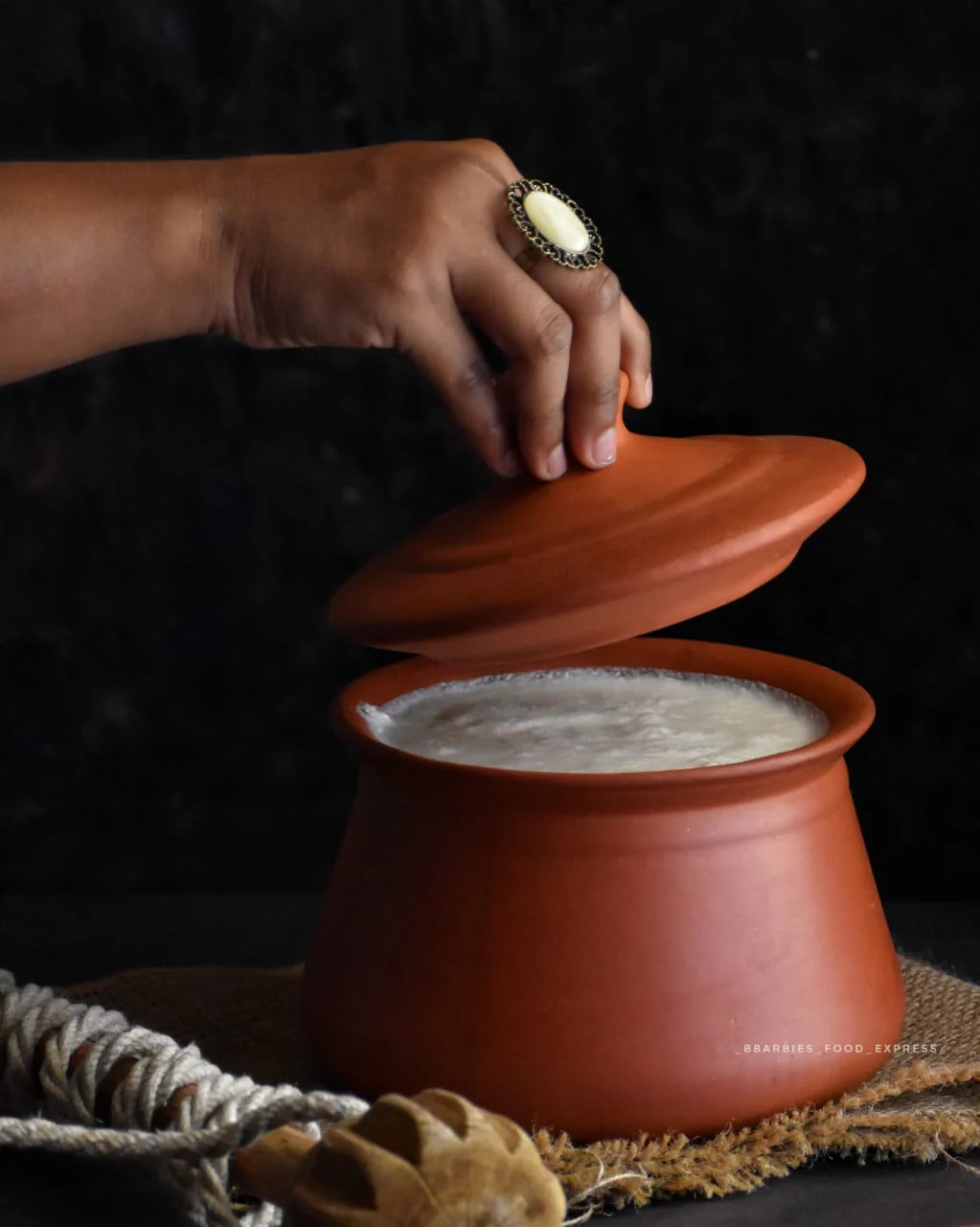 Terracotta Moroccan Handi Small | Handcrafted Serving Pot - Image 8