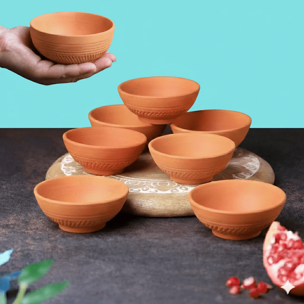 Terracotta Special Chutney (Dip) Bowl | Handmade Clay Serving Bowl
