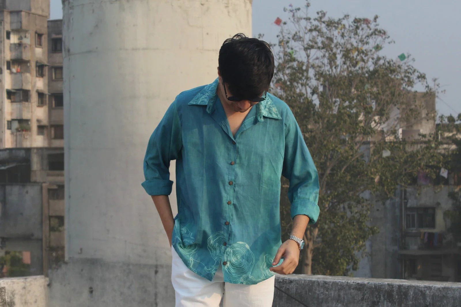 Gehraiyan Inspired Shirt for Men – Modern Minimal Casual Wear - Image 2