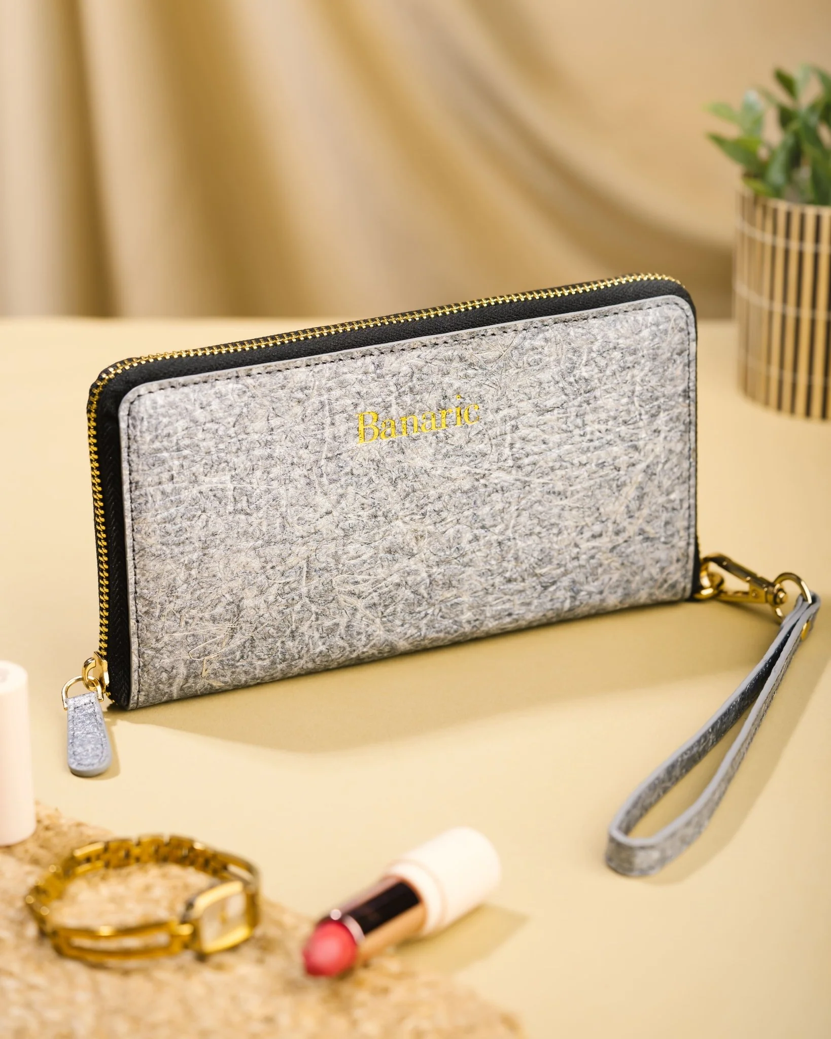 The Organic Women Wallet | Vegan Banana Fiber Wristlet - Image 15