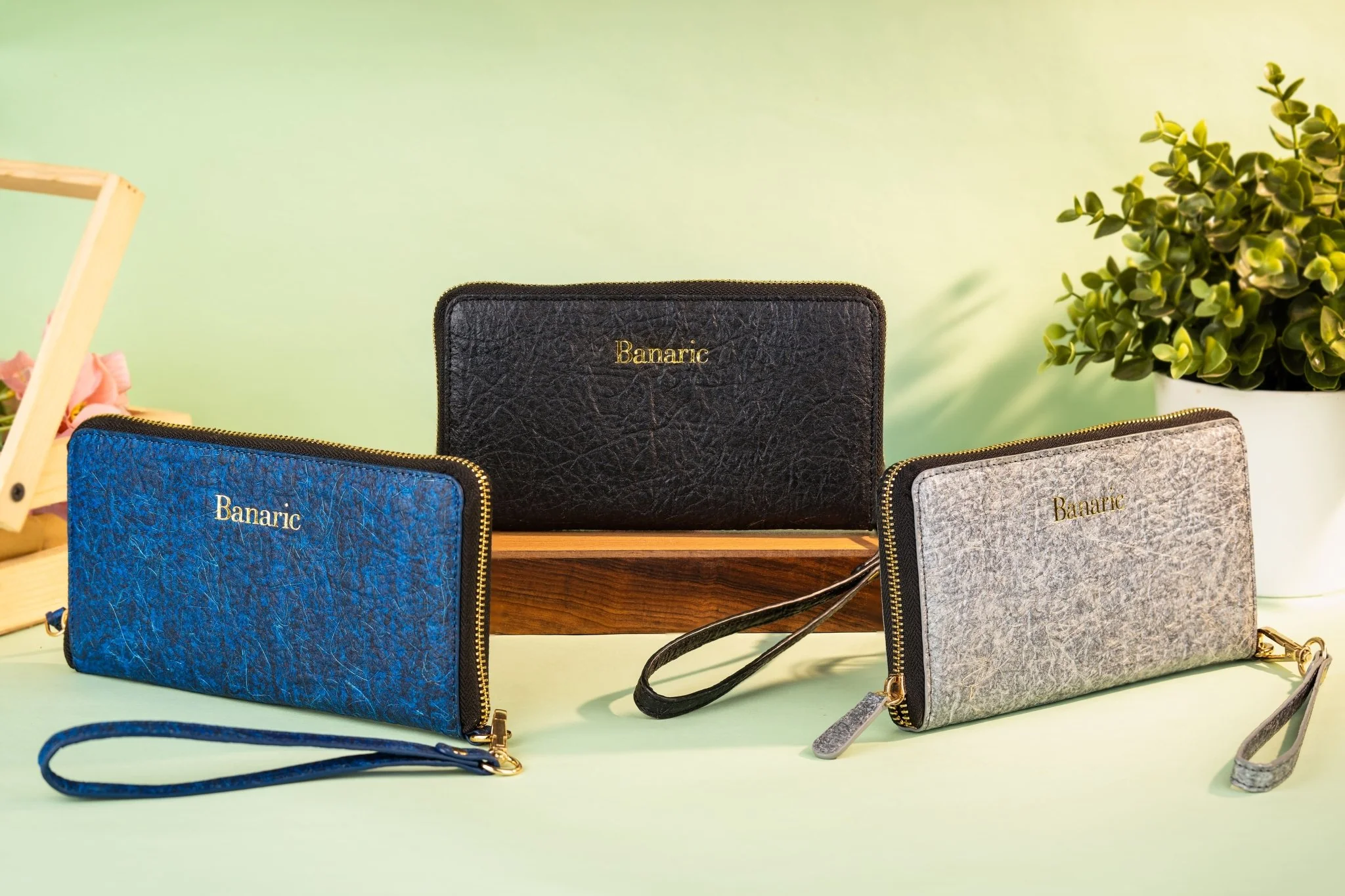 The Organic Women Wallet | Vegan Banana Fiber Wristlet - Image 16