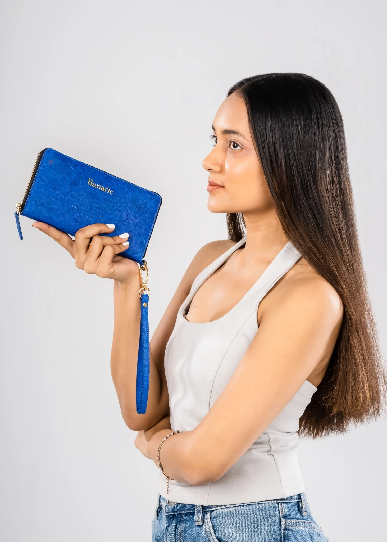 The Organic Women Wallet | Vegan Banana Fiber Wristlet - Image 3