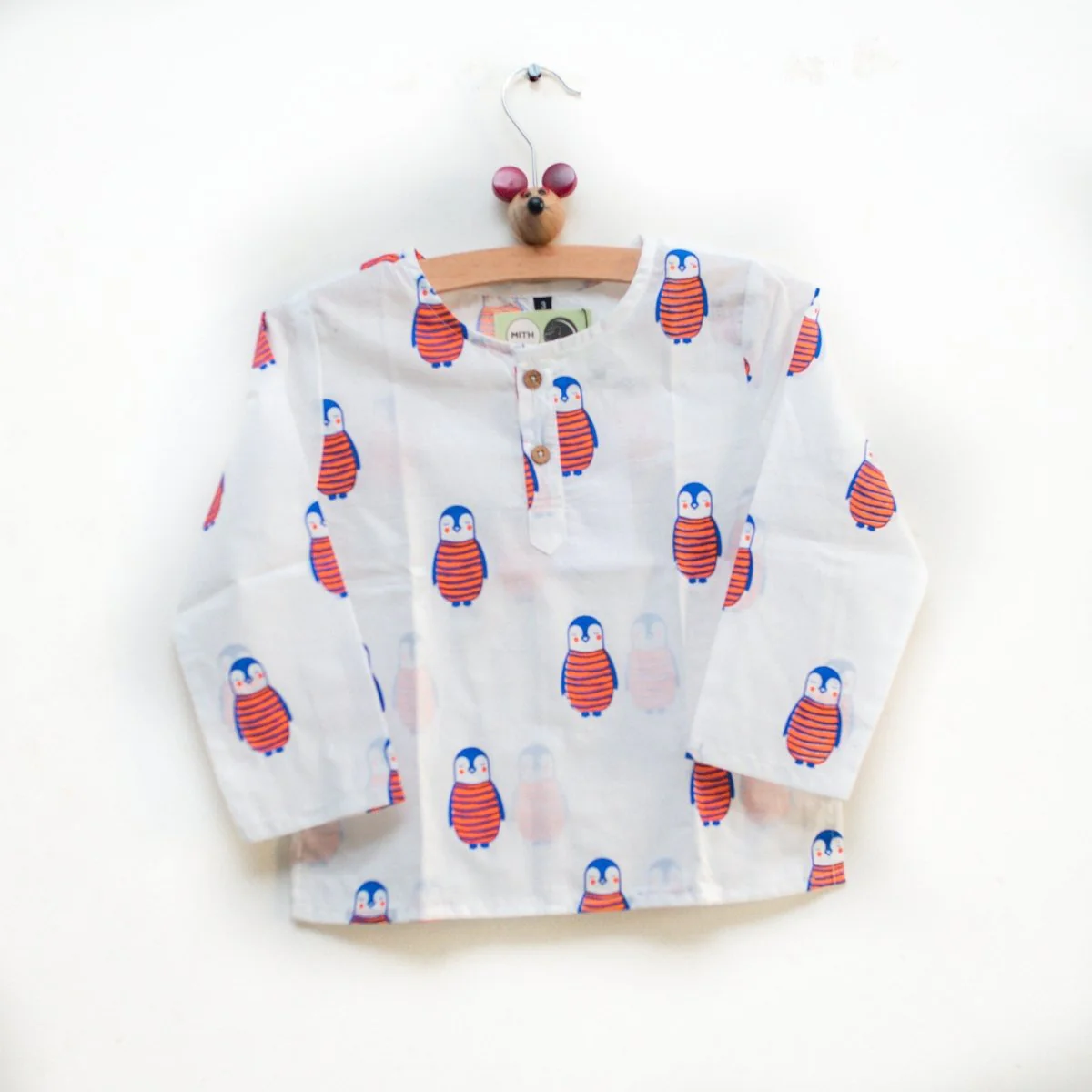 The Penguin Dad- Unisex Kids Cotton Nightwear - Image 3