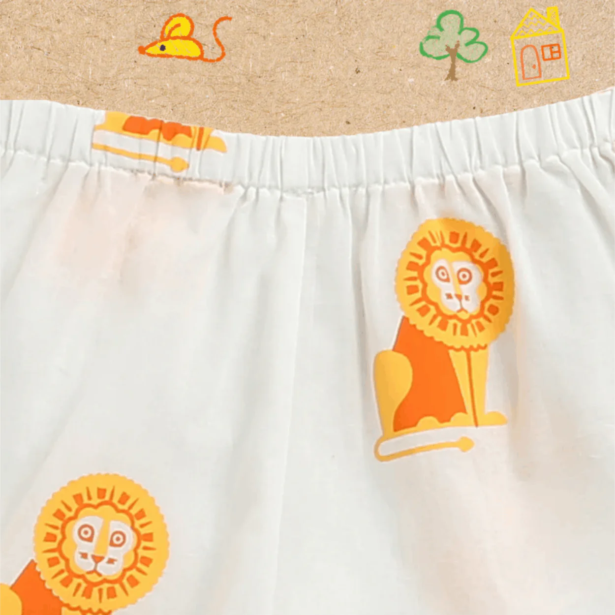 The Regal Lion Unisex Kids Cotton Nightwear Set - Image 11