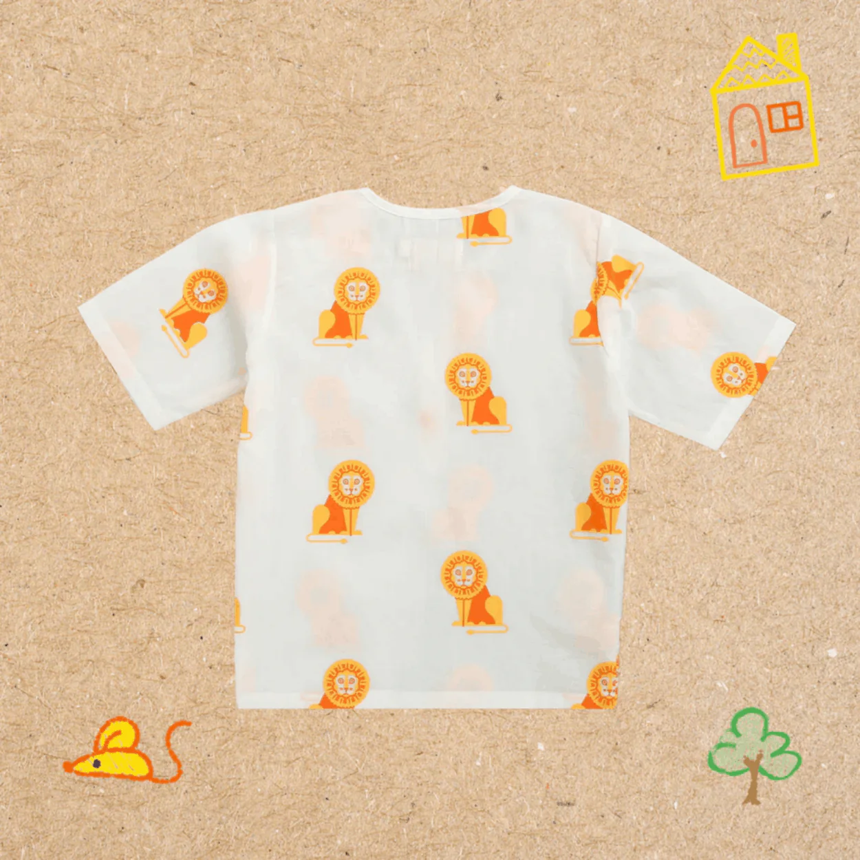 The Regal Lion Unisex Kids Cotton Nightwear Set - Image 7