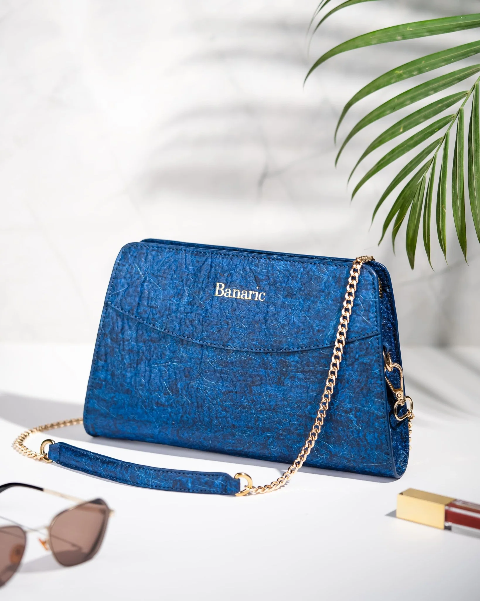 The Zen Clasp Crossbody Sling Bag | Vegan Banana Fiber Sling - Image 8