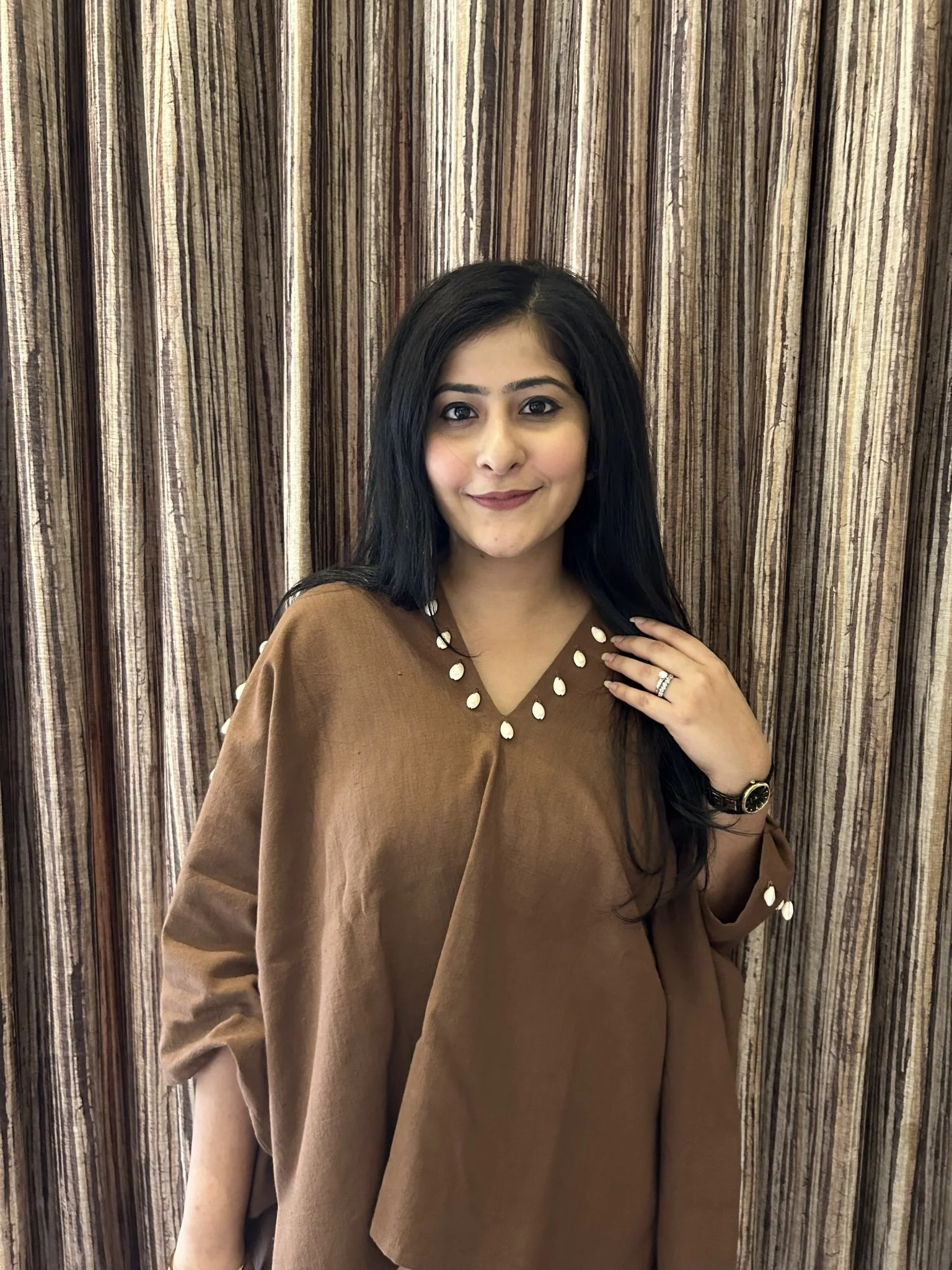 Thistle Kaftan Co-ord Set | Handloom Cotton Sustainable Outfit - Image 2