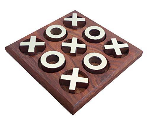 Tick Tack Toe- Metal Naughts & Crosses Travel Board Game - Image 3