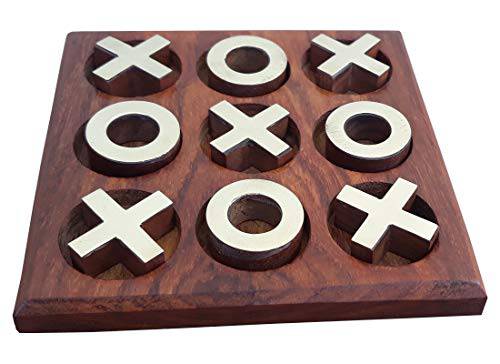 Tick Tack Toe- Metal Naughts & Crosses Travel Board Game - Image 4