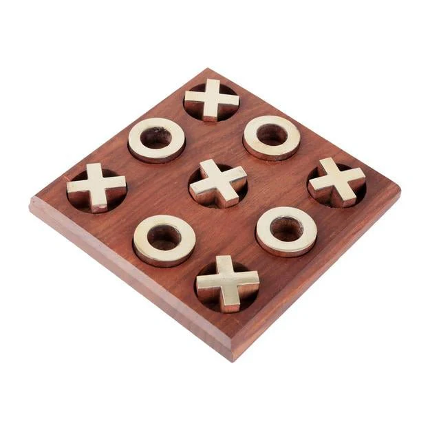 Tick Tack Toe- Metal Naughts & Crosses Travel Board Game - Image 8
