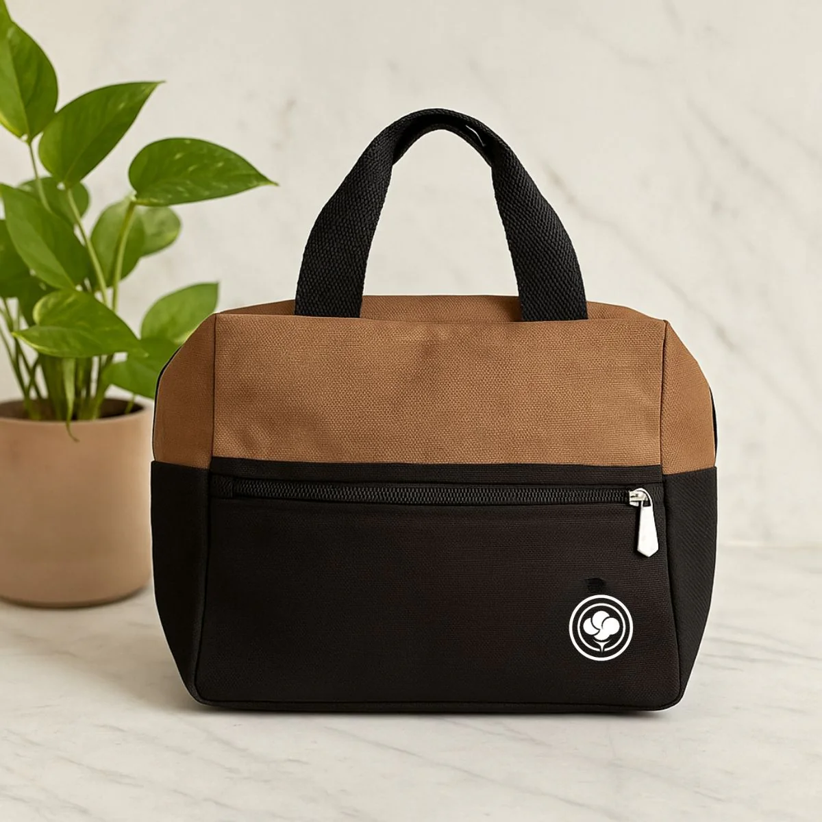 Tiffin Tote – Cotton Canvas Lunch Bag