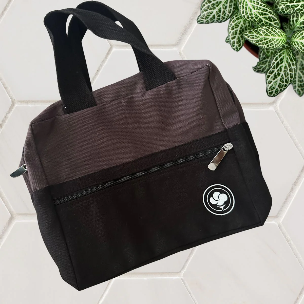 Tiffin Tote – Cotton Canvas Lunch Bag - Image 4