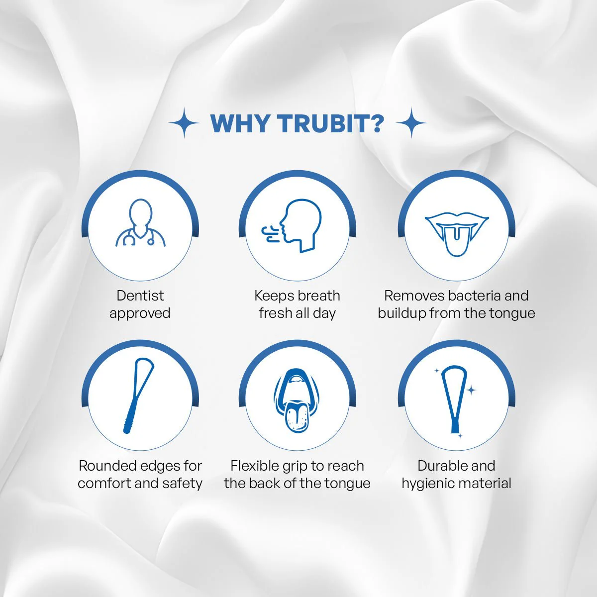 Stainless Steel Tongue Cleaner | Oral Hygiene Tool - Image 3