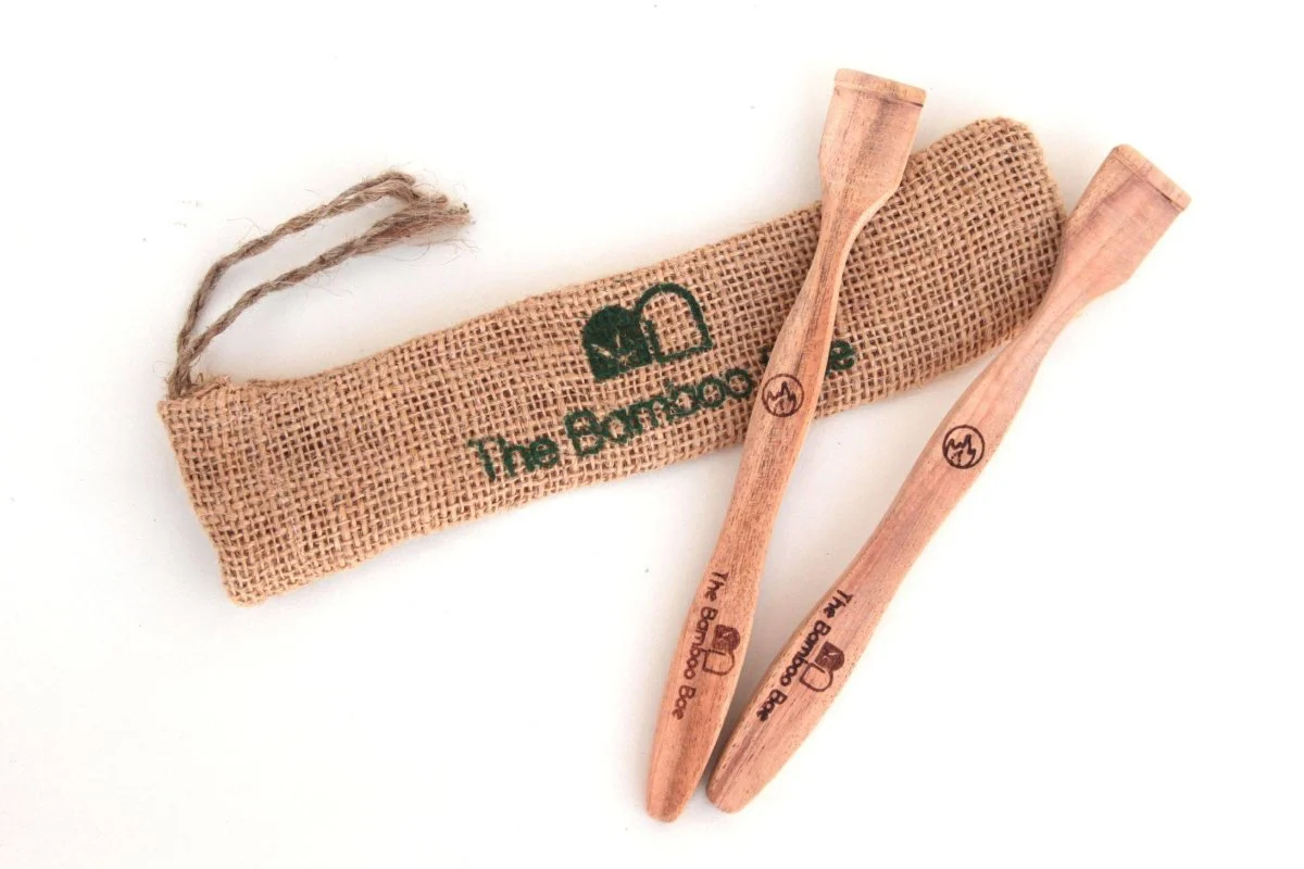 Tongue Cleaner | Neem Wood Anti Bacterial Tongue Scrapper - Image 3