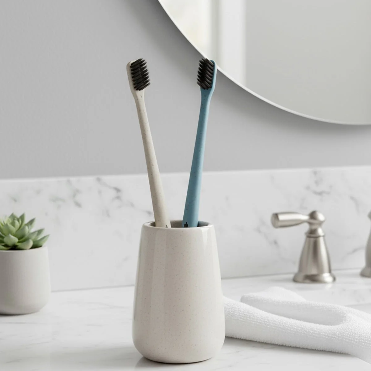 Wheat Straw Toothbrush – Eco-Friendly & Biodegradable Brush