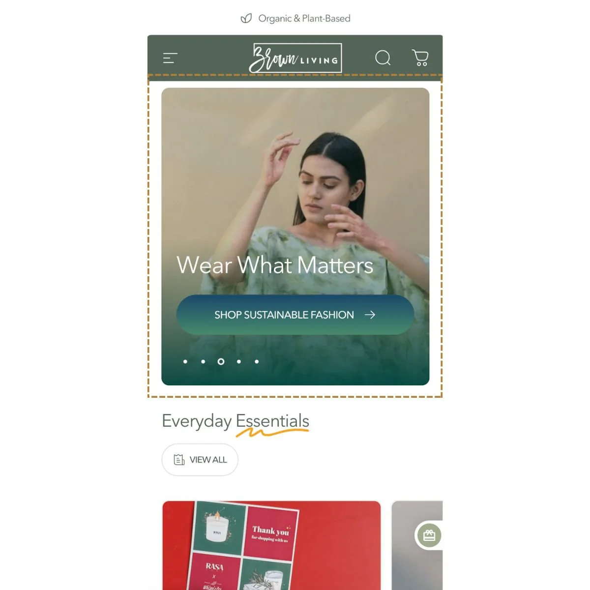 Featured Top Slide on Home Page - 2nd Slate