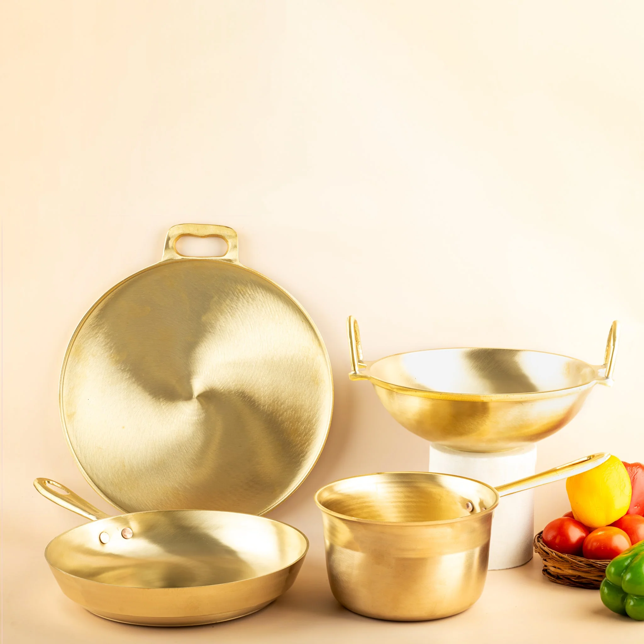 Traditional Family Bronze/Kansa Combo Deal for Daily & Festive Use
