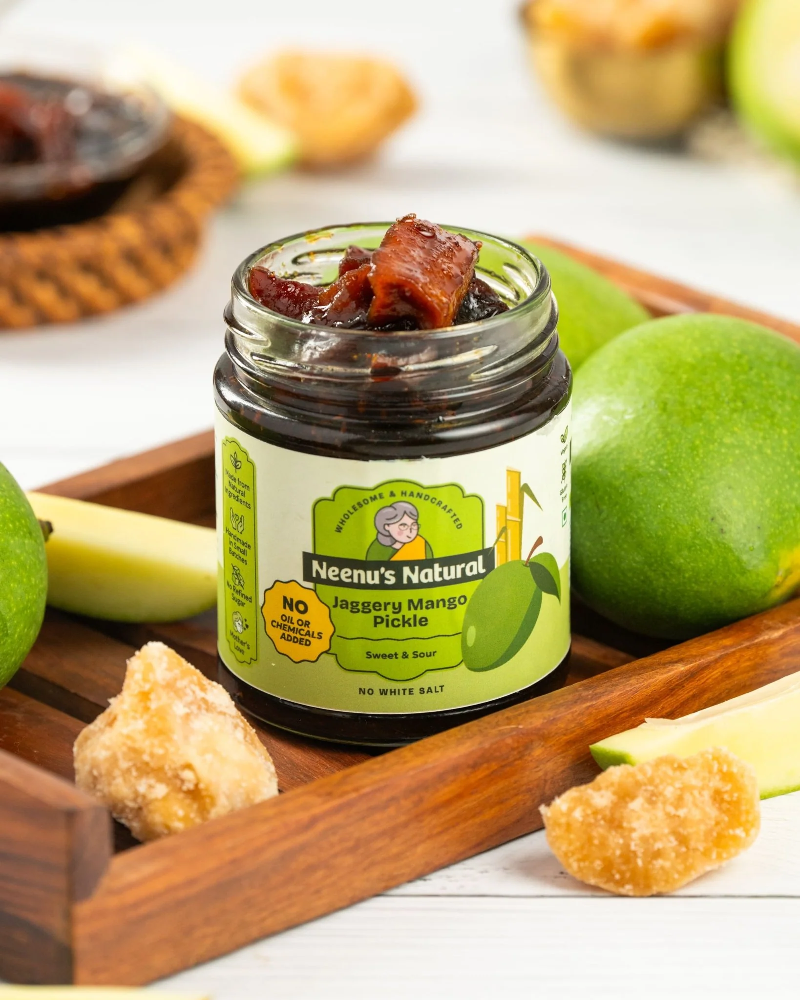 Traditional Mango Pickle | Spicy & Tangy Indian Style Pickle