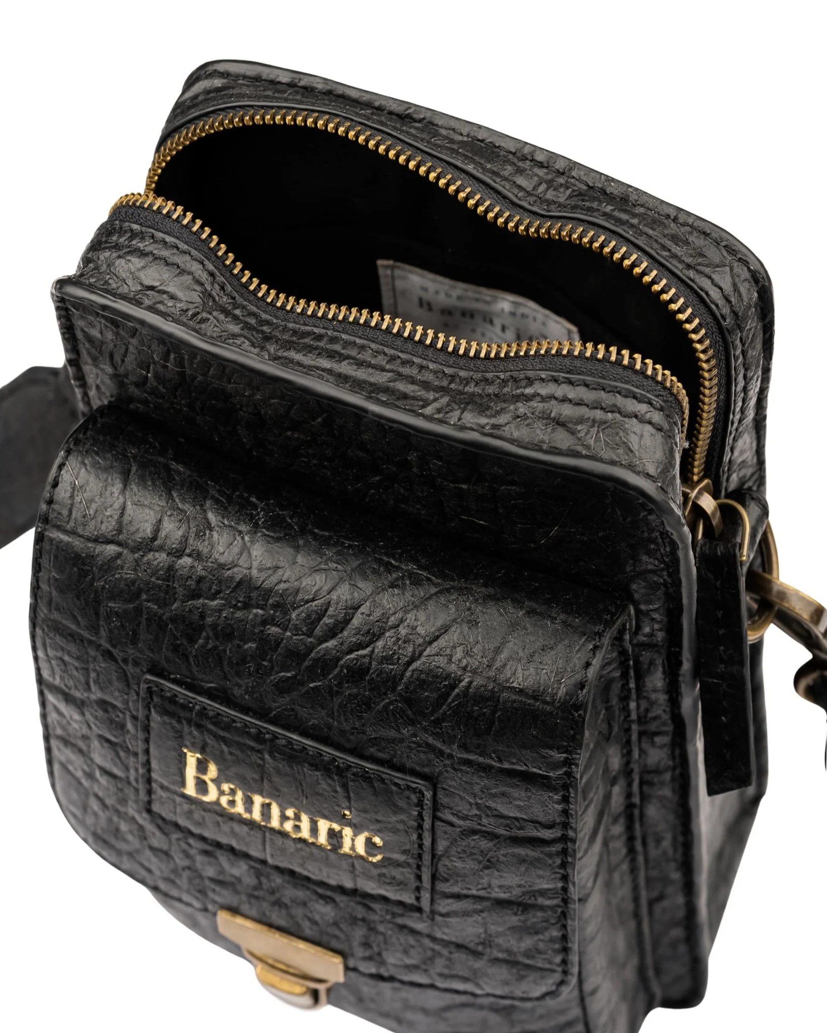 Travel Sling Bag | Banana Fibre Vegan Leather | Eco-Friendly Bag - Image 2
