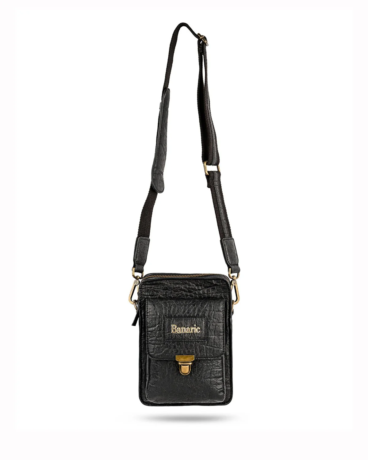 Travel Sling Bag | Banana Fibre Vegan Leather | Eco-Friendly Bag - Image 3