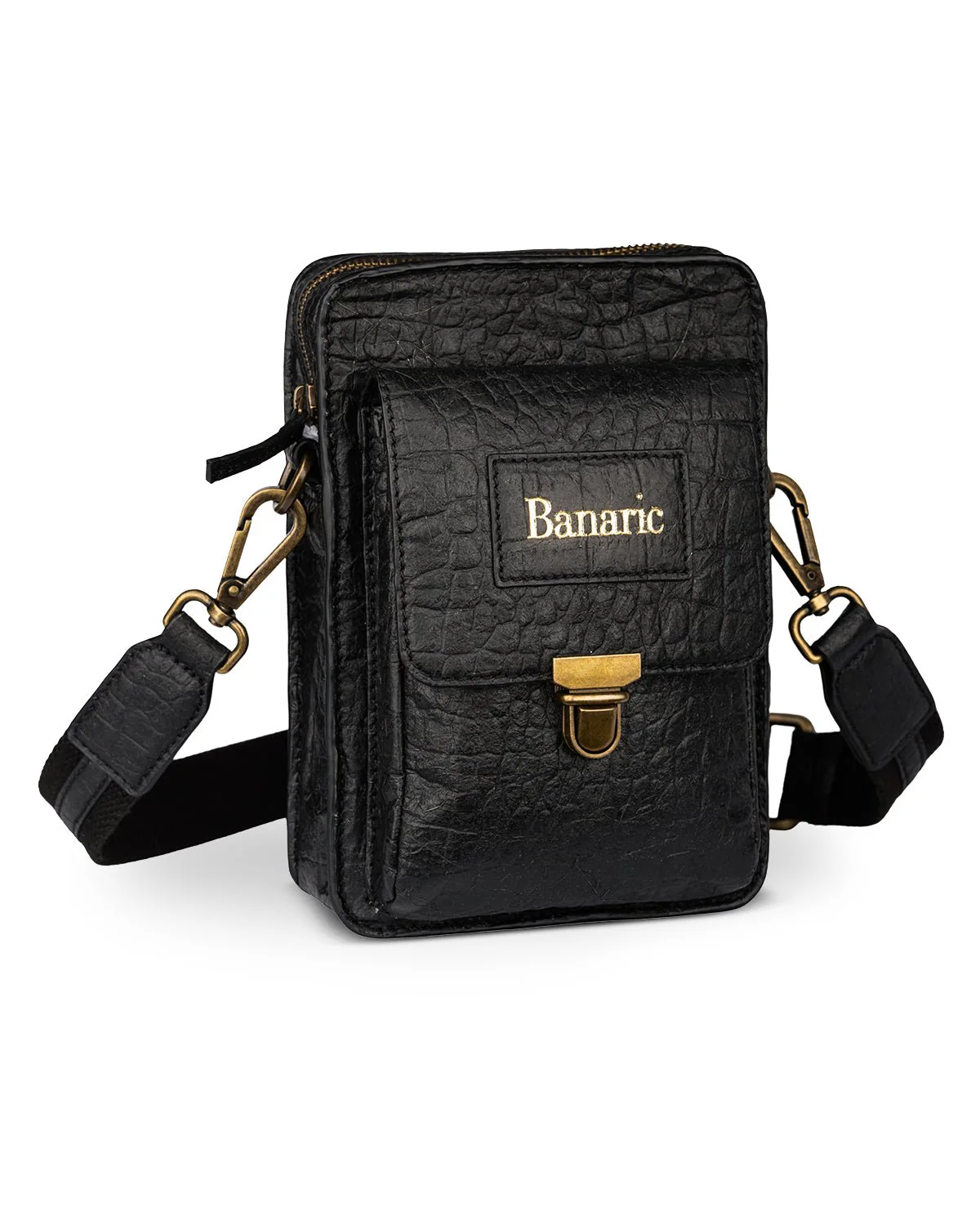 Travel Sling Bag | Banana Fibre Vegan Leather | Eco-Friendly Bag - Image 4