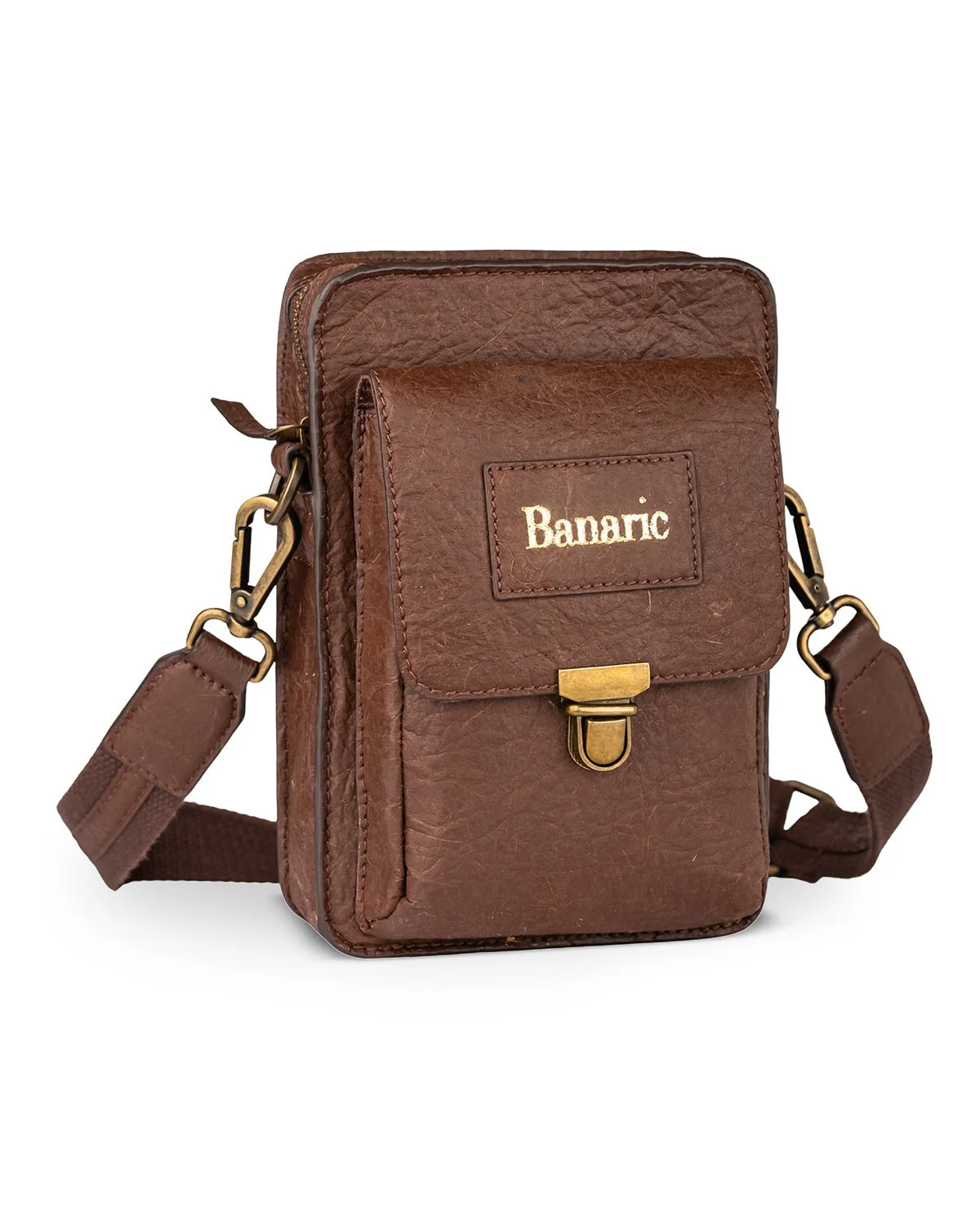 Travel Sling Bag | Banana Fibre Vegan Leather | Eco-Friendly Bag - Image 7