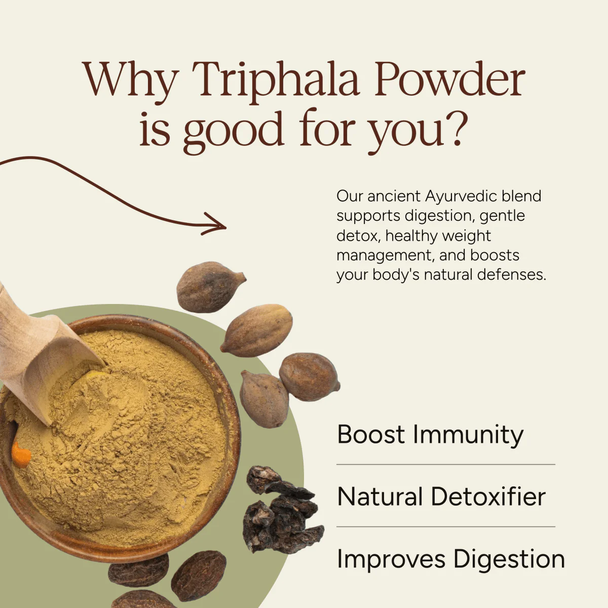 Triphala Powder | Gut Health | 100g - Image 4