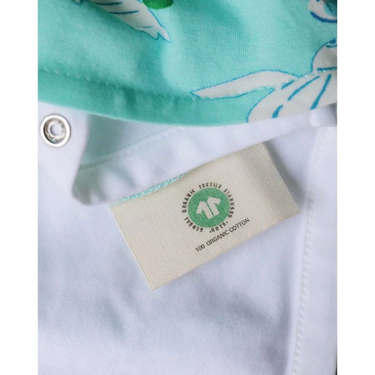 Turtles Organic Peplum Baby Onesie – Stylish & Soft Cotton - Image 4